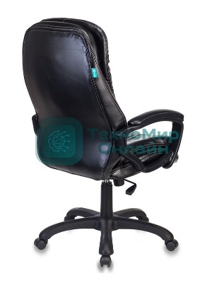 Кресло Бюрократ T-9950LT/BLACK черный, экокожа