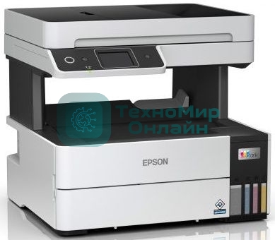 МФУ струйное Epson L6490 (C11CJ88405), A4, цветной, печ. до 17 стр/мин. (ч/б) до 9.5 стр/мин. (цвет), 1200 x 4800 dpi (печать) 1200x2400dpi (скан.), USB, RJ-45, Wi-Fi