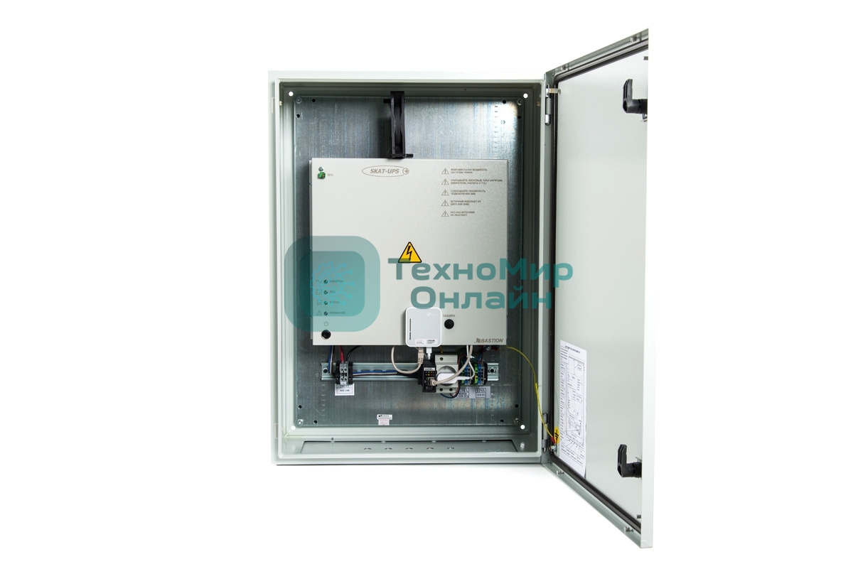 Источник бесперебойного питания 988 SKAT SMART UPS-1000 IP65 SNMP Wi-Fi, ИБП 220В 1000ВА синусоида 2 АКБ уличный