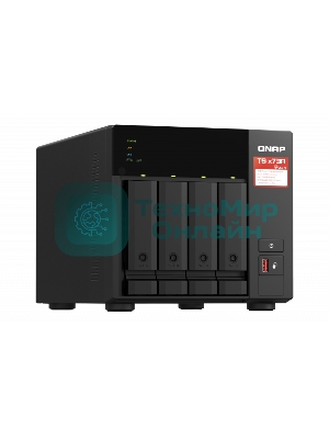 Сетевое хранилище NAS Qnap TS-473A-8G 4-bay Ryzen V1500B