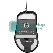 Мышь проводная Cooler Master MM730 (MM-730-KKOL1) черный, 16000 dpi, USB, кнопки - 6