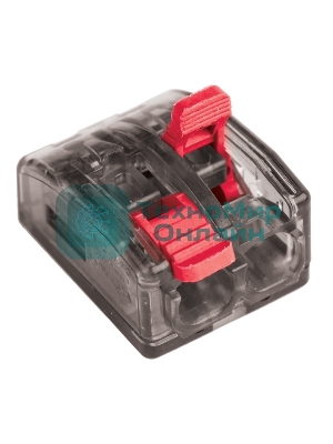 Клемма PROxima СМК 221-412 2 отверстия 0.2-4.0 мм2 (100 шт.)