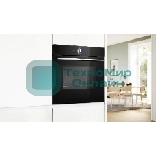 Духовой шкаф электрический Bosch Serie 8 HMG776NB1 черный