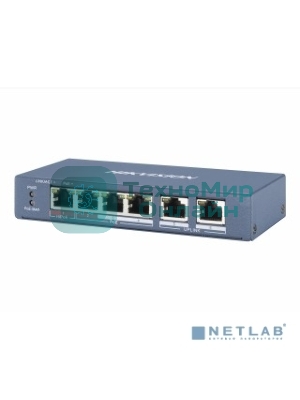Коммутатор Hikvision DS-3E0106HP-E