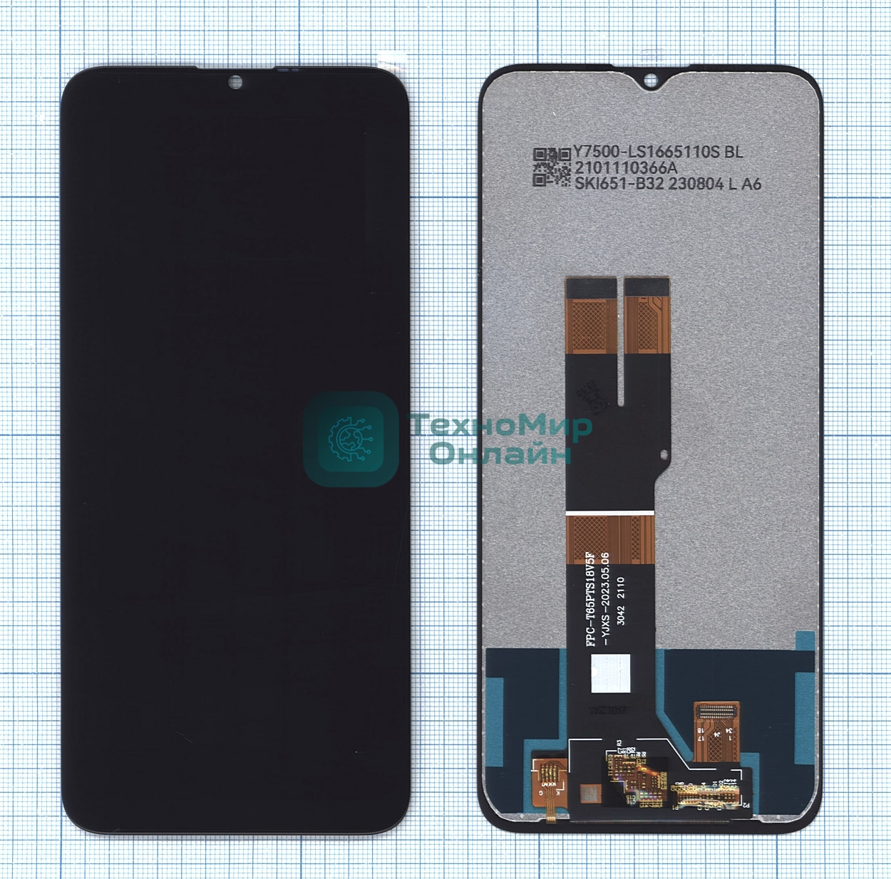 Дисплей для Nokia G20 черный
