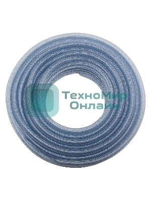 Шланг поливочный прозрачный армированный 3-х слойный, 3/4