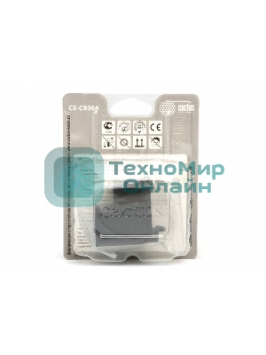Картридж струйный Cactus CS-C9364 №129 черный (15 мл.) для HP PS 8053/8753/5943/2573/DJ 5900series