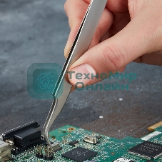 Пинцет изогнутый Rexant узкий 125 мм (блистер)