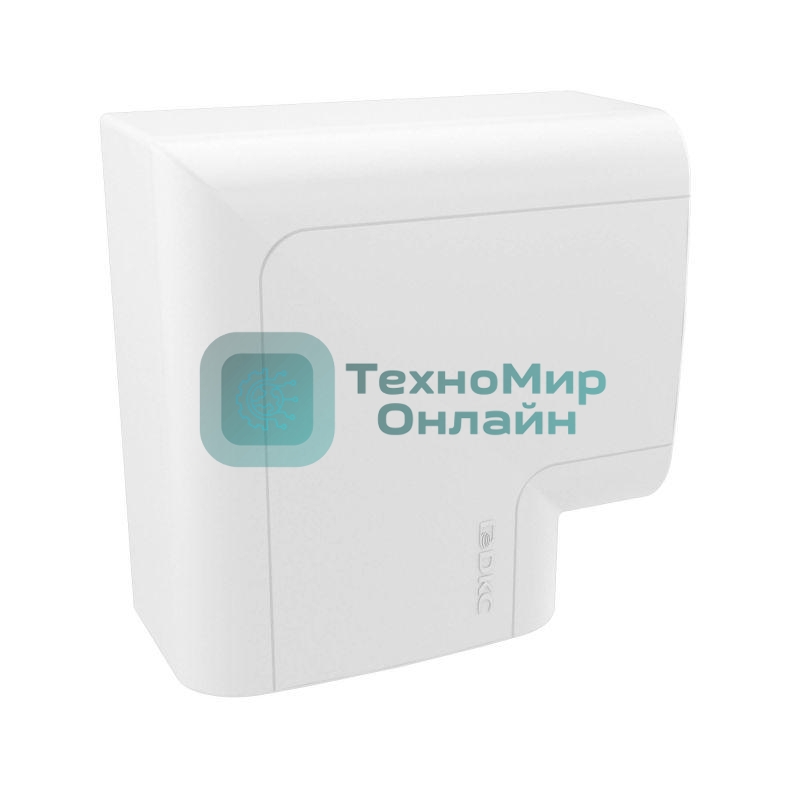 Угол плоский для кабель-канала 90х50 с разд. ДКС 09503