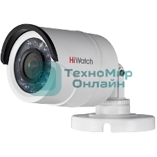 Камера видеонаблюдения аналоговая HiWatch DS-T200 (B) 3.6-3.6мм HD-CVI HD-TVI цветная корп.:белый (DS-T200 (B) (3.6 MM))