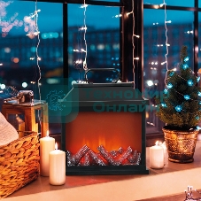 Светодиодный камин Neon-night 