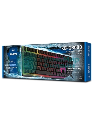 Клавиатура проводная SVEN KB-G8000 USB черный