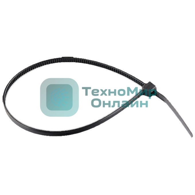 Хомуты Сибртех, 100 х 2,5 мм, пластиковые, черные, 100 шт.