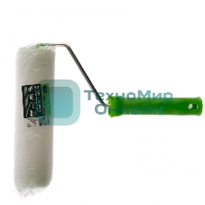 Валик Сибртех Искусственный мех с ручкой, 200 мм,ворс 15 мм, D 48 мм, D руч. 6 мм, полиэстер