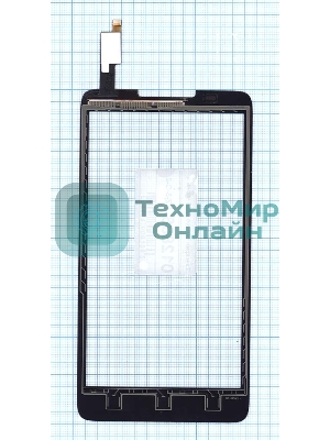 Сенсорное стекло (тачскрин) для Lenovo A656, черное