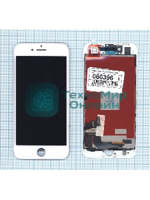 Дисплей для iPhone 8 в сборе с тачскрином (Hancai) белый