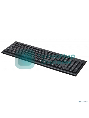 Клавиатура проводная Oklick 120M черный USB