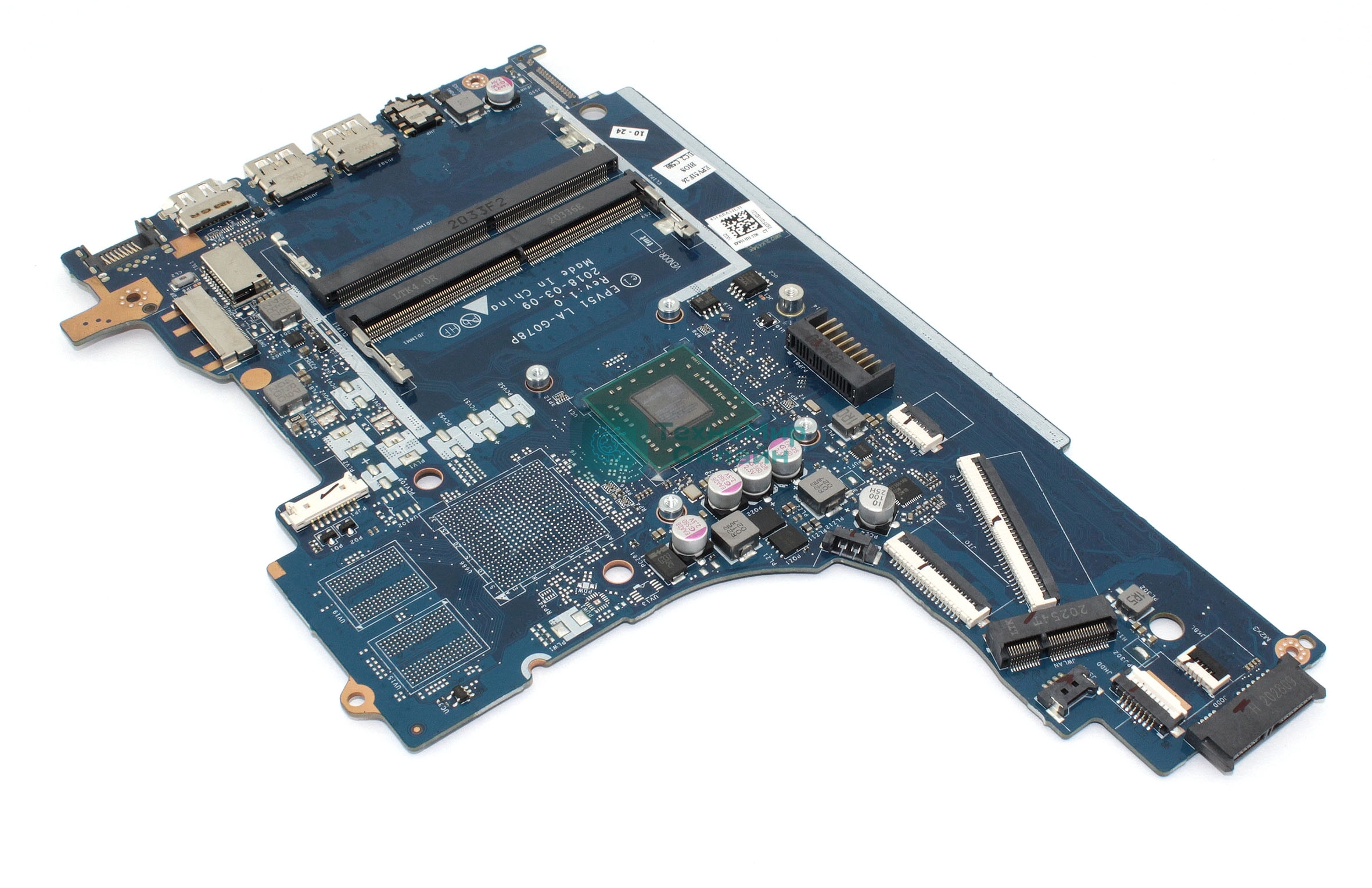 Материнская плата LA-G078P HP 255 G7 15T-DB 15-DB 15-DA A9-9425 UMA