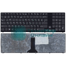 Клавиатура для ноутбука Asus K93 черная с рамкой