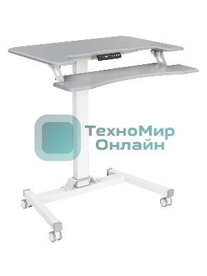 Стол для ноутбука Cactus VM-FDE103 столешница МДФ серый 91.5x56x123см (CS-FDE103WGY)