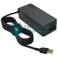 Блок питания Gembird для ноутбуков Lenovo NPA-AC27 20В/3,25А, 65Вт, штекер Flat