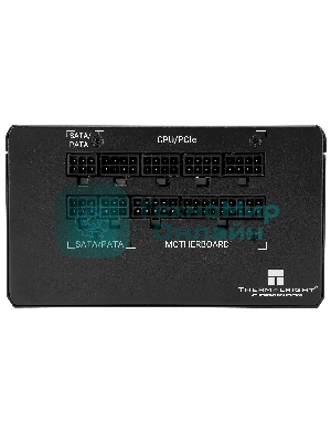 Блок питания Thermalright, 650W 80+ Bronze (ATX, 3.0, Full modular, 1x24(20+4)pin, 2xCPU 8(4+4)pin, 4xPCIe*2 8(6+2)pin, 3xSATA3, 3xMOLEX4pin, Active, 120x120мм, 150x140x86mm, APFC, черный)