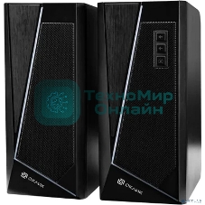 Акустическая система Oklick OK-125 2.0 черный 12Вт