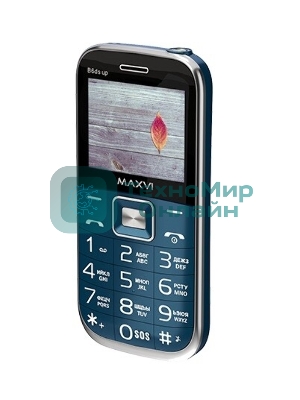 Мобильный телефон Maxvi B6ds up маренго