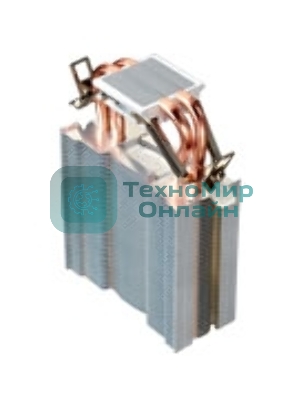 Кулер для процессора DEEPCOOL ICE EDGE MINI FS V2.0 синий, 80 мм, алюминий/медь, 2200 об/мин, 24.7 дБ, 3 pin, 100 Вт, 112 мм