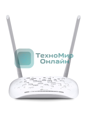 Сетевое оборудование TP-Link SOHO TD-W8961N(RU) 300 Мбит/с, 2T2R, ADSL2/ADSL+, Annex A, 4 порта 100 Мбит/с
