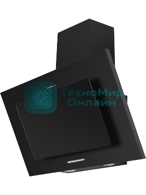 Вытяжка наклонная HOMSair BELL 60 черный, 60 см, 650 куб. м/ч, 47 дБ