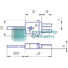 Реле уровня PZ-828 (одноуровневый монтаж на DIN-рейке 35мм 230В AC 16А 1перкл. IP20) F&F EA08.001.001
