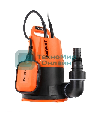 Насос садовый дренажный Patriot F 450 Z 450Вт 8000л/час
