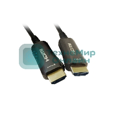 Кабель аудио-видео Digma HDMI 2.0 AOC HDMI (m)/HDMI (m) 30м. позолоченные контакты черный