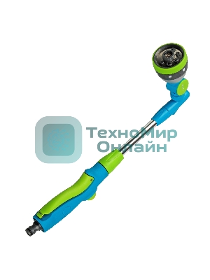 Распылитель Palisad LUXE 7 режимов, алюминиевая штанга, 500 мм, поворотная голова