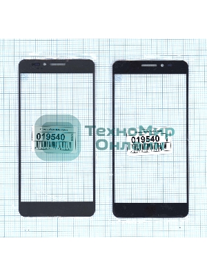 Стекло для Meizu MX6 черное