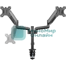 Кронштейн для мониторов ЖК Digma D-MM202D черный 17