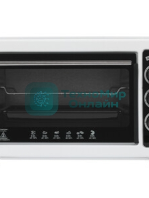 Мини-печь Delta D-0123 черная с тэном повыш мощности,1300 Вт, 37 л