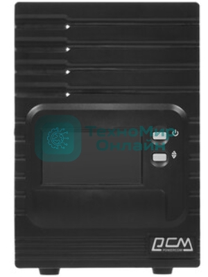 Источник бесперебойного питания Powercom Smart King Pro+ SPT-1000-II LCD 800Вт 1000ВА черный