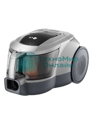 Пылесос LG VC5420NNTS серебристый/черный, 380/2000 Вт, уборка сухая, пылесборник контейнер 1.3 л