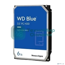 Жесткий диск Western Digital SATA 6Tb 6Gb/S 256MB BLUE WD60EZAX WDC