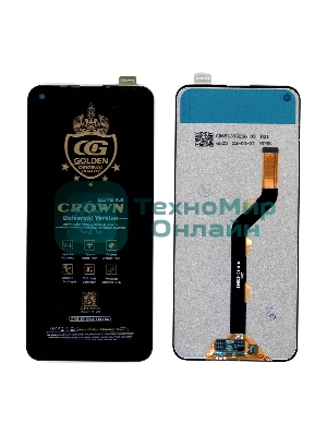 Дисплей для Tecno Camon 15 черный