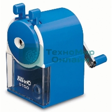 Точилка для карандашей механическая Kw-Trio 315A, 1 отверстие, пластик, ассорти