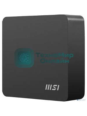 Мини ПК MSI Cubi NUC AI 1UMG-043XRU Core Ultra 5 125H (1.2) 16Gb SSD 512Gb Graphics CR без ОС 2xGbitEth WiFi BT 120W черный (9S6-B20911-043)