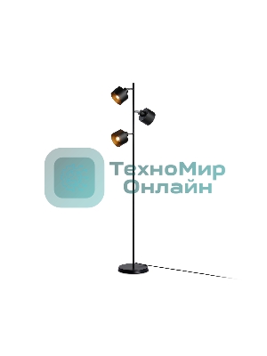 Светильник Ambrella light TR8155/3 BK черный E27*3 max 40W D370*1530