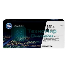 Картридж лазерный HP CE340A 651A черный для LaserJet 700 Color MFP 775 13500 стр.