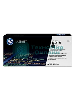 Картридж лазерный HP CE340A 651A черный для LaserJet 700 Color MFP 775 13500 стр.