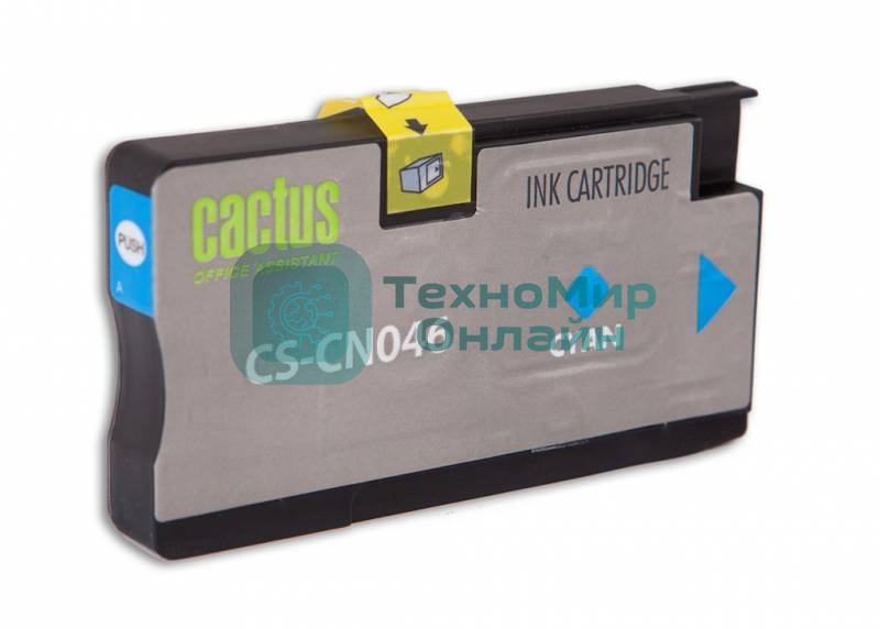 Картридж струйный Cactus CS-CN046 №951 голубой (26 мл) для HP OfficeJet 251dw Pro, 276dw Pro, 8100 Pro, 8100e, 8600 Pro (N911a), 8600 Pro Plus (N911g), 8610 Pro (A7F64A), 8615 Pro, 8616 Pro, 8620 Pro