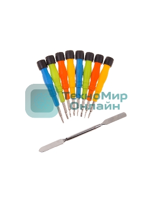 Набор для точечных работ Rexant 9 предметов в пластиковом боксе