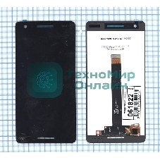 Дисплей для Nokia 2.1 черный